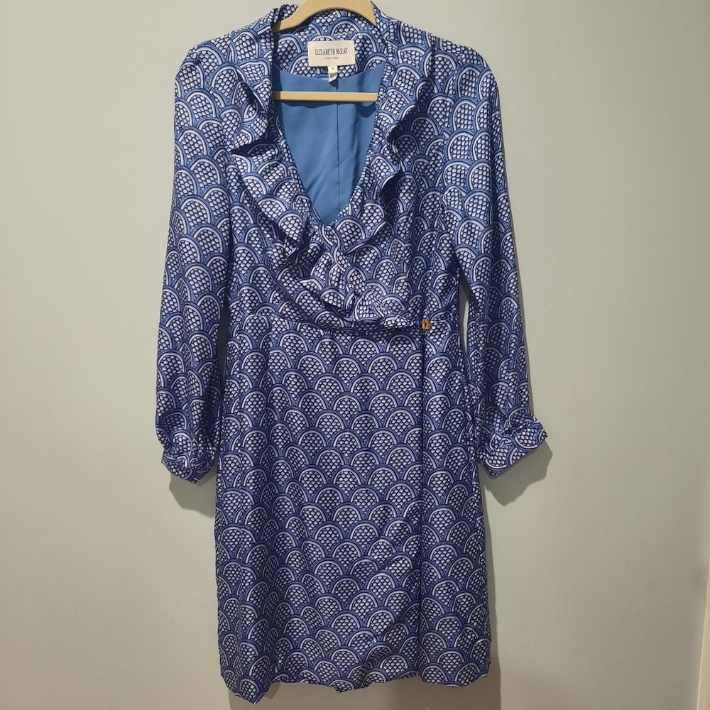 Elizabeth  McKay‎ silk dress - Picture 2 of 10